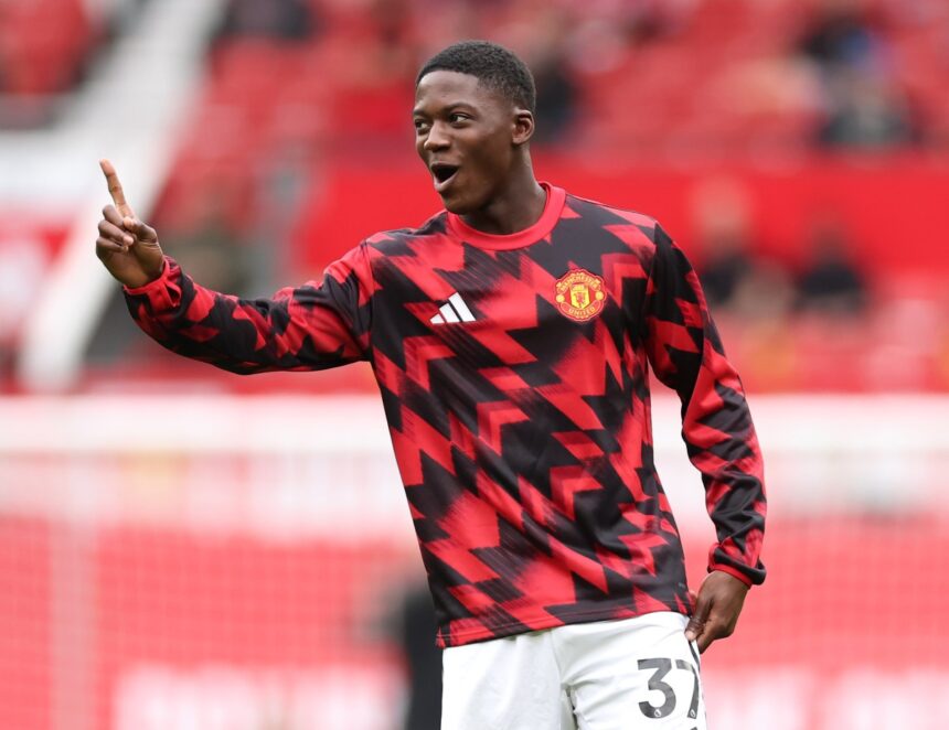 Kobbie Mainoo of Manchester United