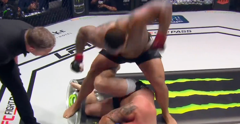 LFA 217 video: Gable Steveson crushes Braden Peterson with nasty ground and pound knockout