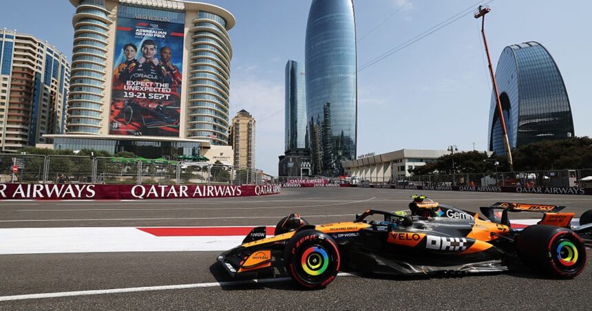 Norris upbeat about McLaren pace despite practice issues