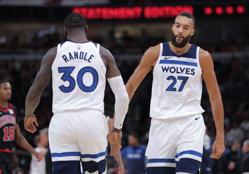 Rudy Gobert reveals his 'anti-social energy' opinion of Julius Randle that changed after Timberwolves trade