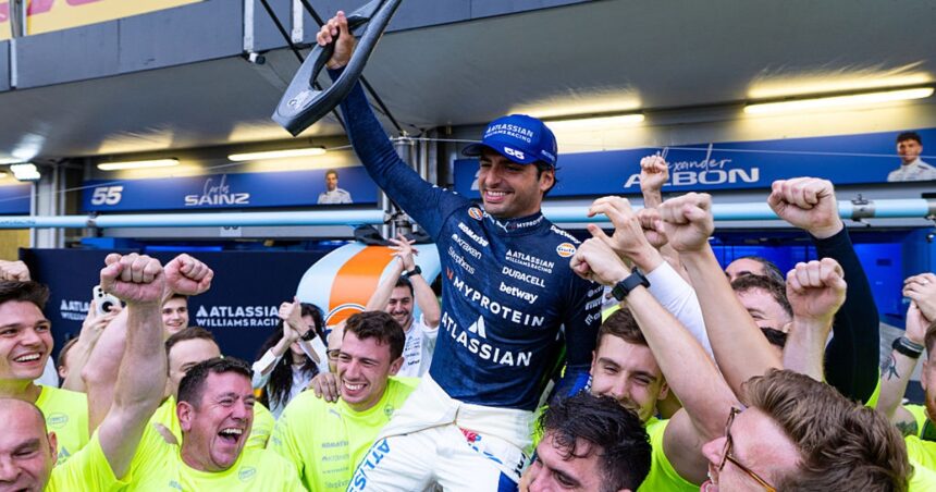 Sainz says even Williams doubted podium potential