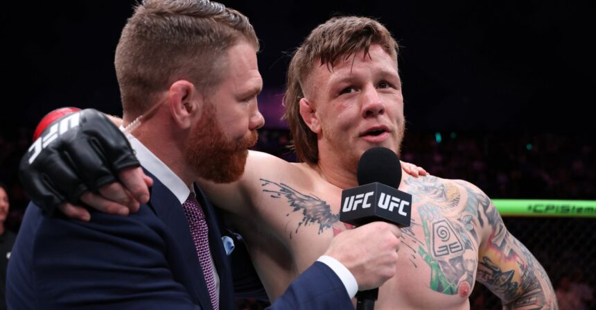 UFC Perth video: Jimmy Crute snatches nasty rear-naked choke neck crank to finish Ivan Erslan in first round  
