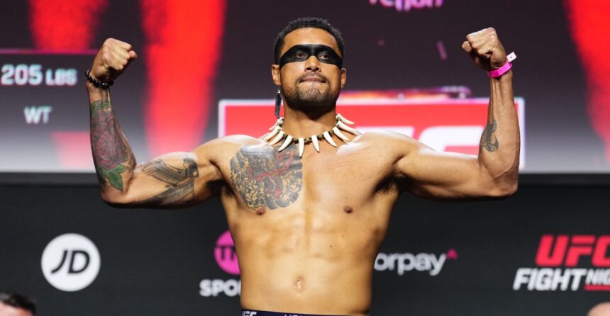 UFC Perth weigh-in video