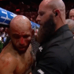 Video: Jean Silva delivers cheap shot to Diego Lopes after losing at Noche UFC