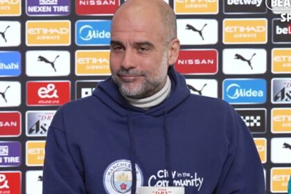 Manchester City boss Pep Guardiola hits out at critics saying money wins titles (Video)