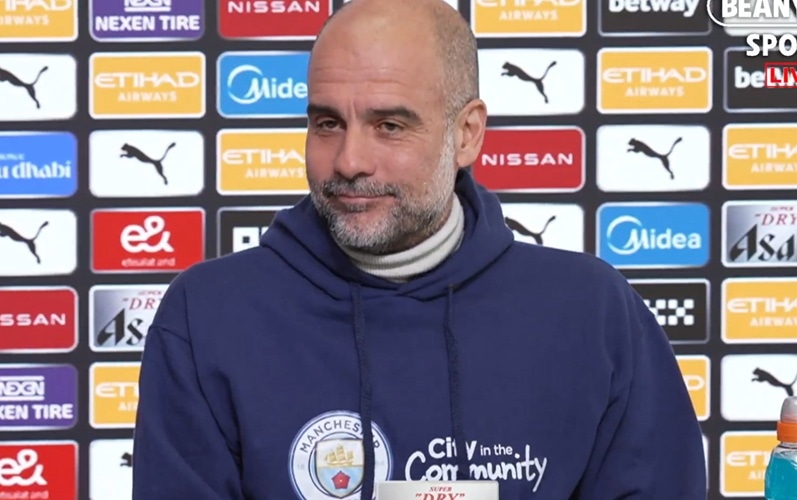 Manchester City boss Pep Guardiola hits out at critics saying money wins titles (Video)