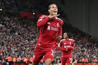 Virgil van Dijk’s thumping header against Atletico Madrid ensures yet another late Liverpool victory (Video)
