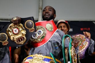 ‘He’s nowhere near on the level of Conor McGregor: Terence Crawford fires back at Ilia Topuria’s callout