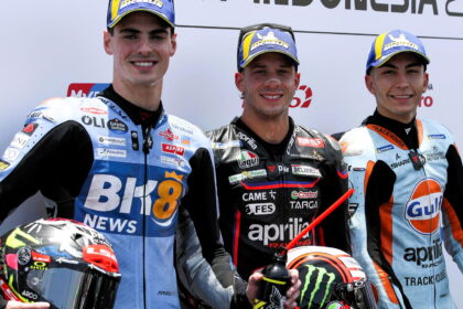 19-rider starting grid for the 2025 Indonesian MotoGP Sprint after injuries