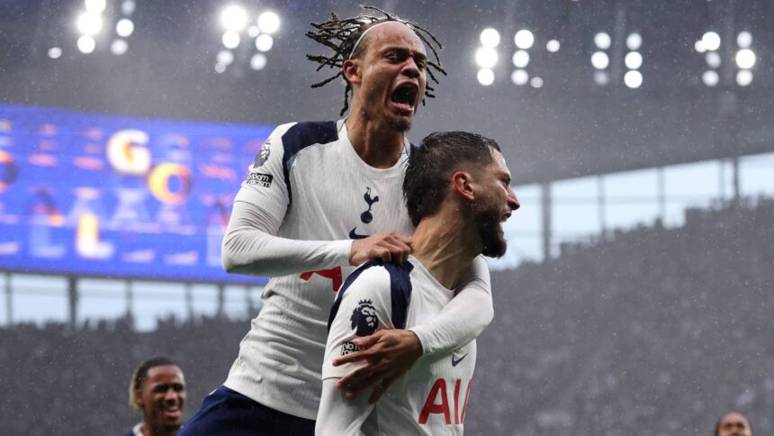 Agbonlahor gives scathing Xavi Simons verdict after Tottenham loss to Aston Villa