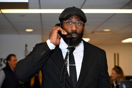 Amar’e Stoudemire attends Charity Day 2025 Hosted by Cantor Fitzgerald Relief Fund at BGC Group on September 11.