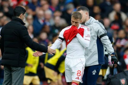 Arsenal games Odegaard could miss in worst-case scenario after new injury update