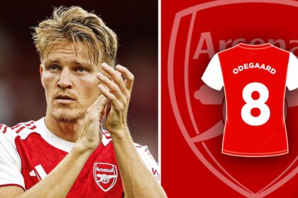 Arsenal's "future captain" is now destined to take the #8 from Odegaard