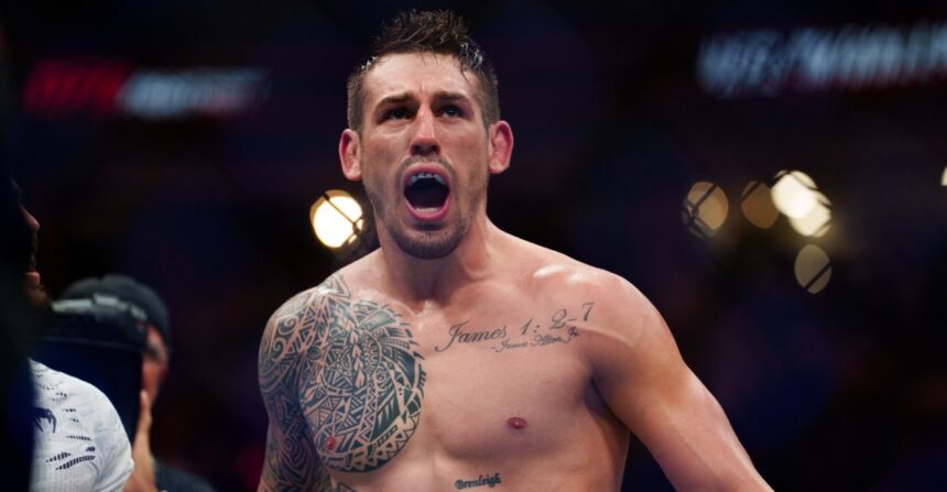 Brendan Allen reveals the moment he broke Reinier de Ridder at UFC Vancouver