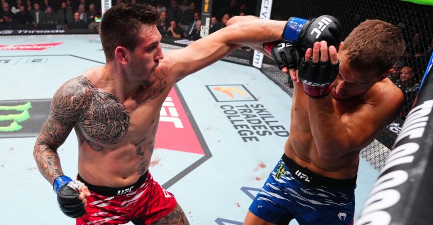 Brendan Allen vs. Reinier de Ridder vs. full fight video highlights