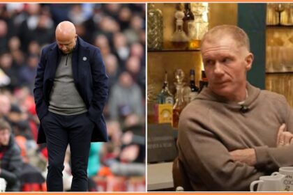 Arne Slot and Paul Scholes