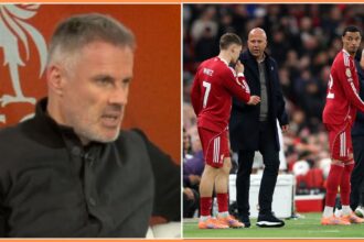 Jamie Carragher, Florian Wirtz, and Arne Slot