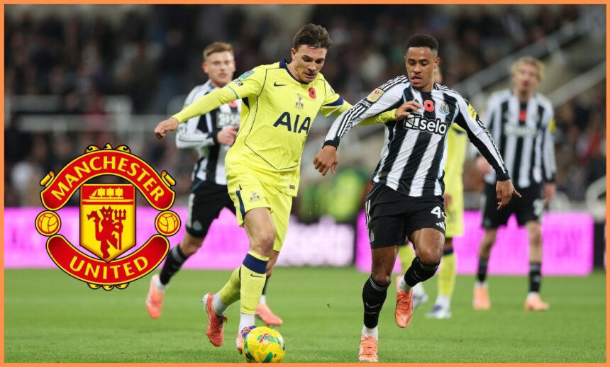 Joao Palhinha in action for Tottenham against Newcastle