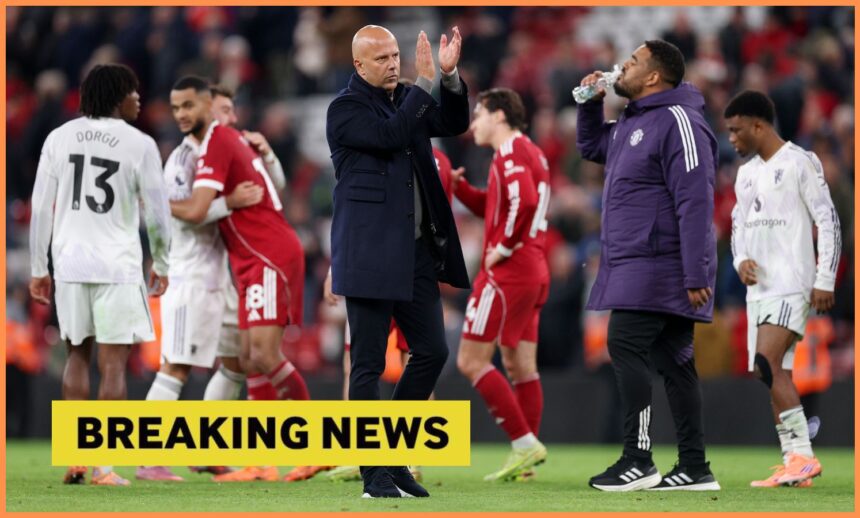 Insider provides update on Arne Slot situation after four Liverpool defeats in a row