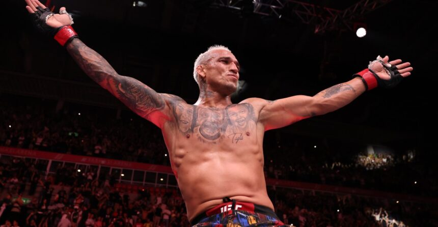 Charles Oliveira calls out Max Holloway after tapping Matuesz Gamrot in UFC Rio main event     