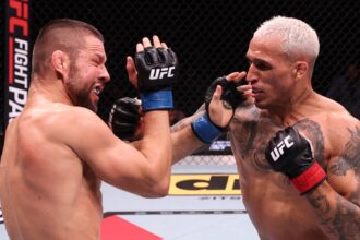 Charles Oliveira vs. Mateusz Gamrot full fight video highlights