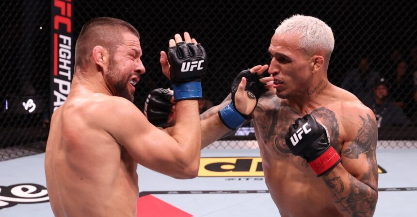 Charles Oliveira vs. Mateusz Gamrot full fight video highlights