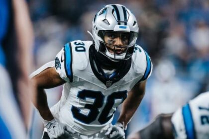 Chuba Hubbard Panthers pic