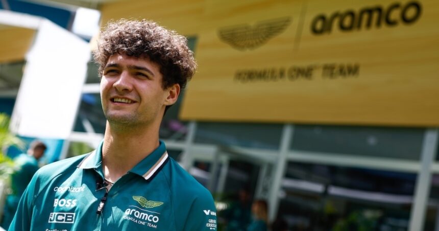 Crawford to make FP1 debut for Aston Martin in Mexico