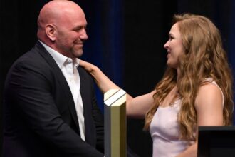 Dana White unsure if Ronda Rousey actually plotting a comeback but admits ‘she’s freaking ripped’ now