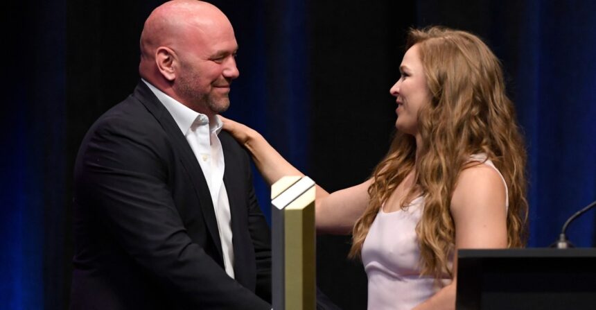 Dana White unsure if Ronda Rousey actually plotting a comeback but admits ‘she’s freaking ripped’ now