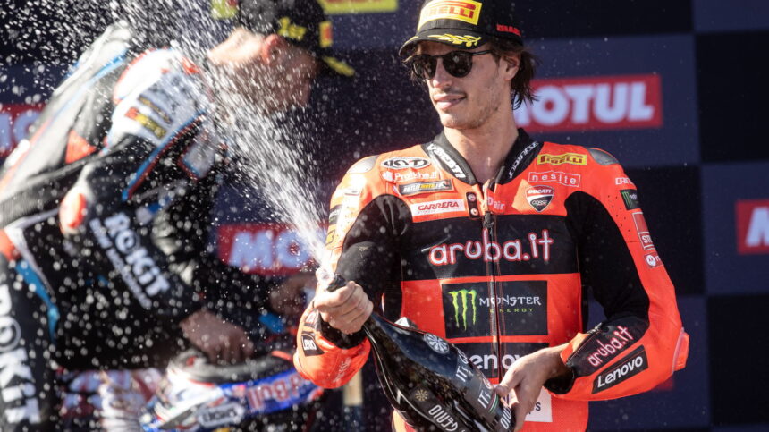 Estoril WorldSBK Race 1 “not bad but not enough” for Nicolo Bulega