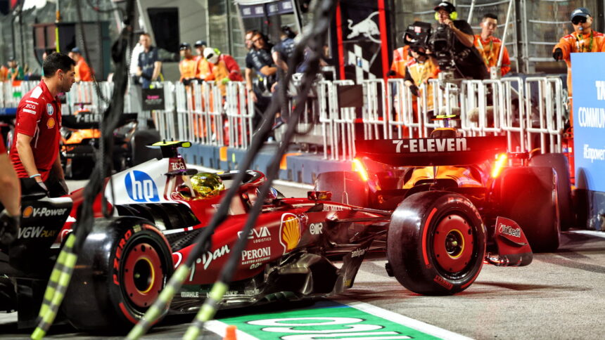 FIA drop verdict on Charles Leclerc, Lando Norris pit lane crash
