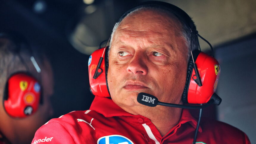 Fred Vasseur reveals the target of Ferrari’s unusual vote of confidence