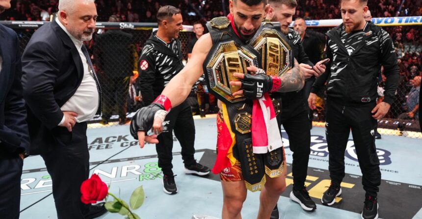 Ilia Topuria reveals perfect opponent for UFC White House event