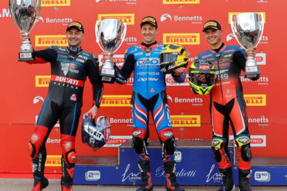 Josh Brookes returns to winning ways with “unconventional” move in Oulton Park race one.