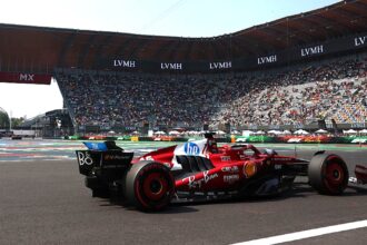 Leclerc tops rookie-laden FP1 in Mexico