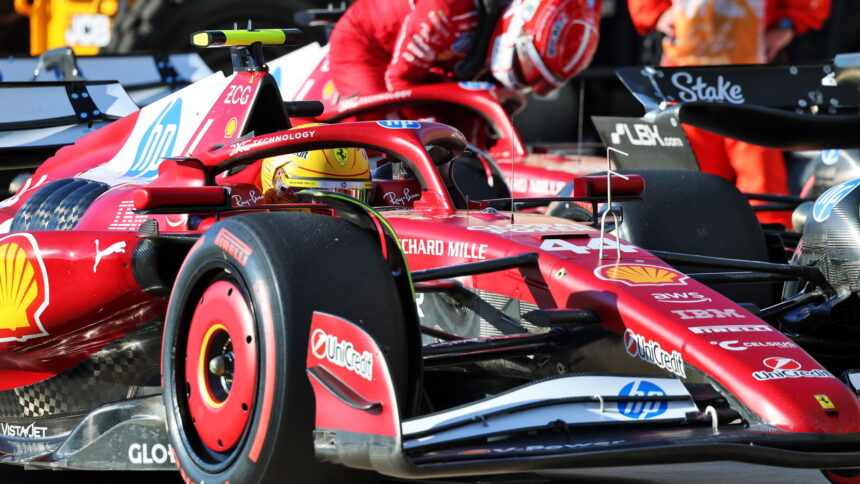 Lewis Hamilton reassures fans with social media post after latest Ferrari setback
