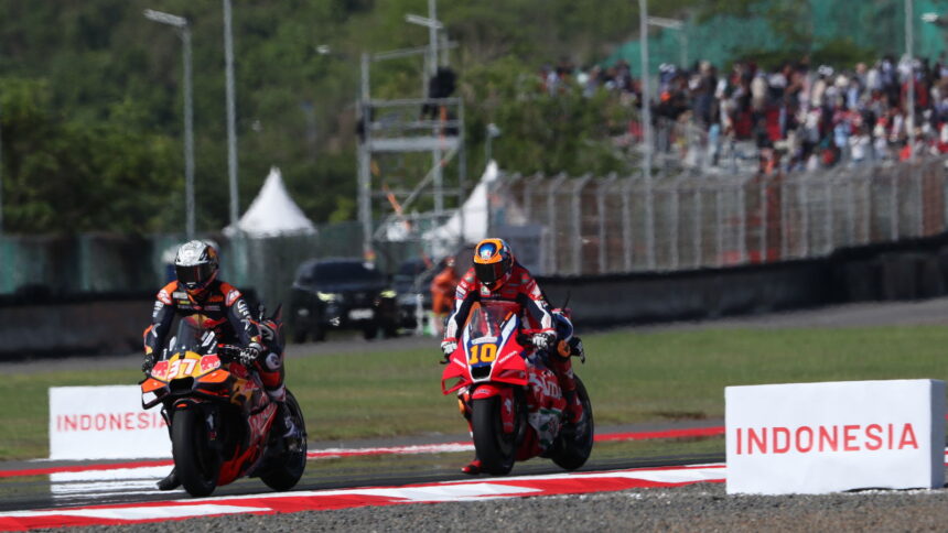 Luca Marini hails Pedro Acosta’s “amazing” Indonesian MotoGP, KTM “unbelievable”