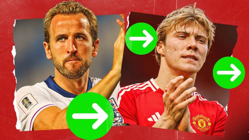 Man Utd star looked "so similar" to Kane, now he's becoming the new Hojlund