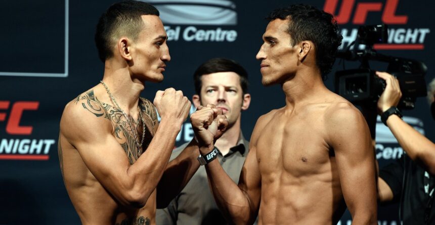 Max Holloway answers Charles Oliveira’s callout but says fight happens ‘on my terms’; Oliveira responds