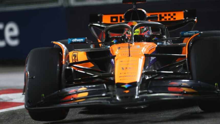 McLaren seal historic F1 constructors’ title at Singapore GP