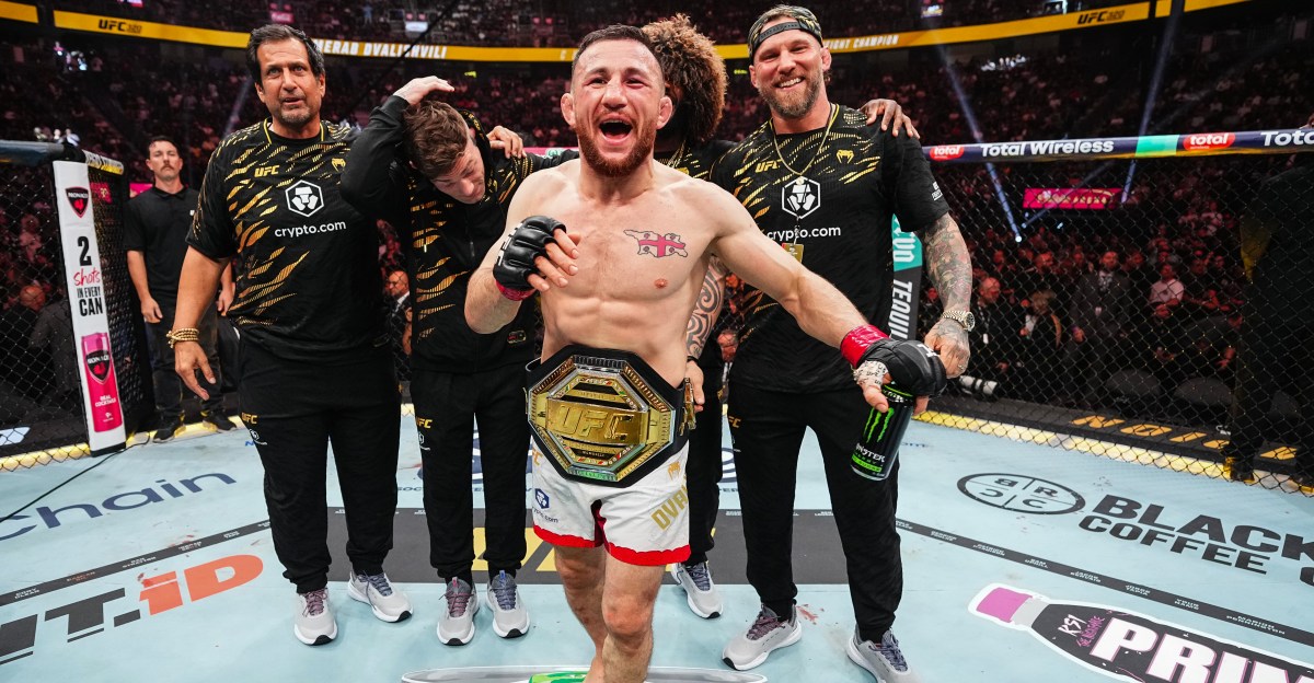 Merab Dvalishvili’s coach getting fed up with post-fight excuses from Petr Yan, others after losing: ‘It’s kind of cringey’