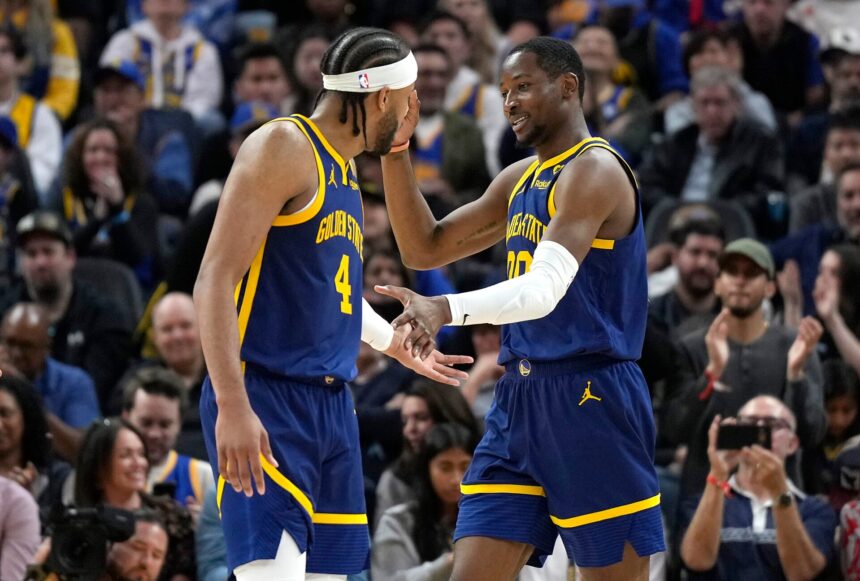 NBA fans react to Moses Moody shining in Warriors preseason opener vs. Lakers, 'Jonathan Kuminga is mad...'