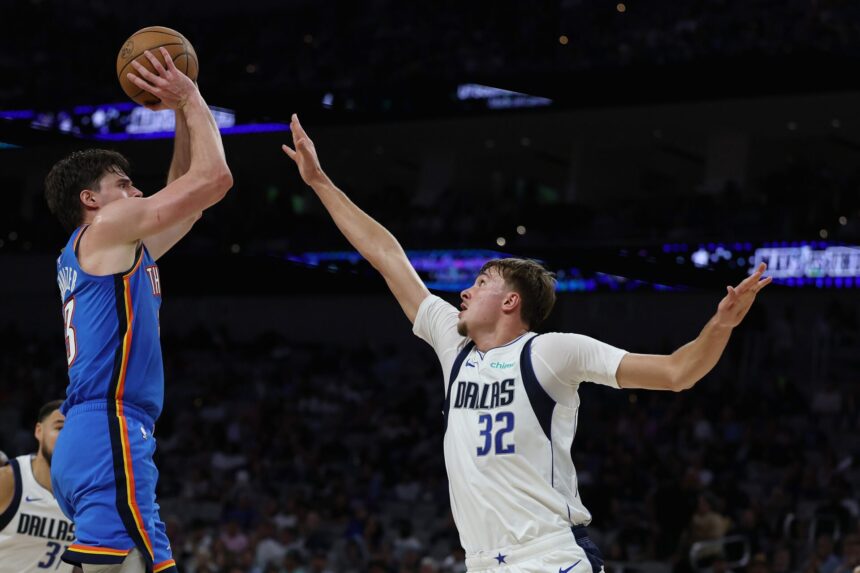 OKC Thunder fans want rookie to get NBA minutes after 'hard as hell' effort against Cooper Flagg
