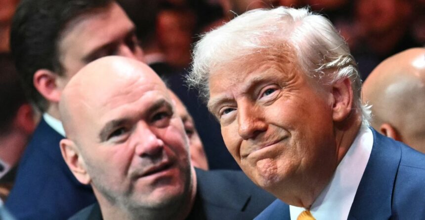 President Donald Trump announces UFC White House event to take place on his birthday