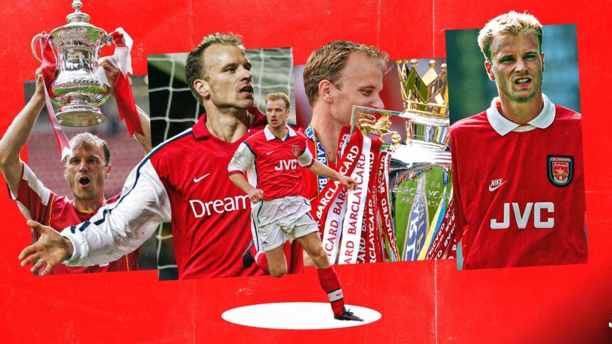 The new version of Arsenal icon Dennis Bergkamp is now playing for Spurs