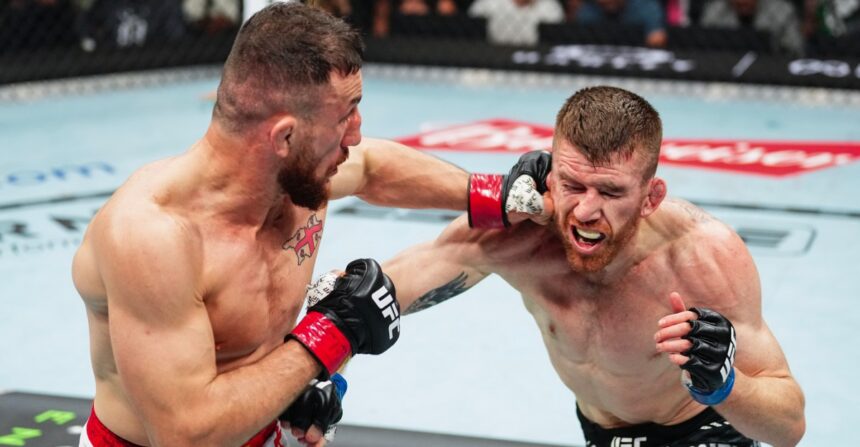UFC 320 results: Merab Dvalishvili nearly scores knockout, ultimately outworks Cory Sandhagen for lopsided win