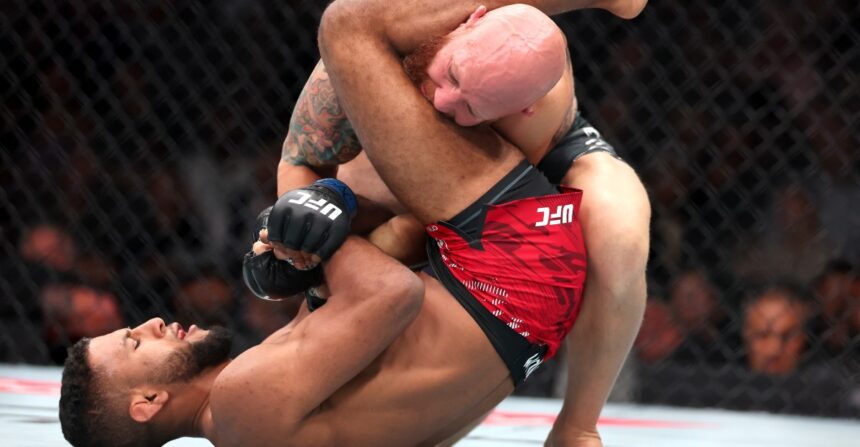 UFC 320 video: Youssef Zalal makes quick work of Josh Emmett with armbar submission in first round