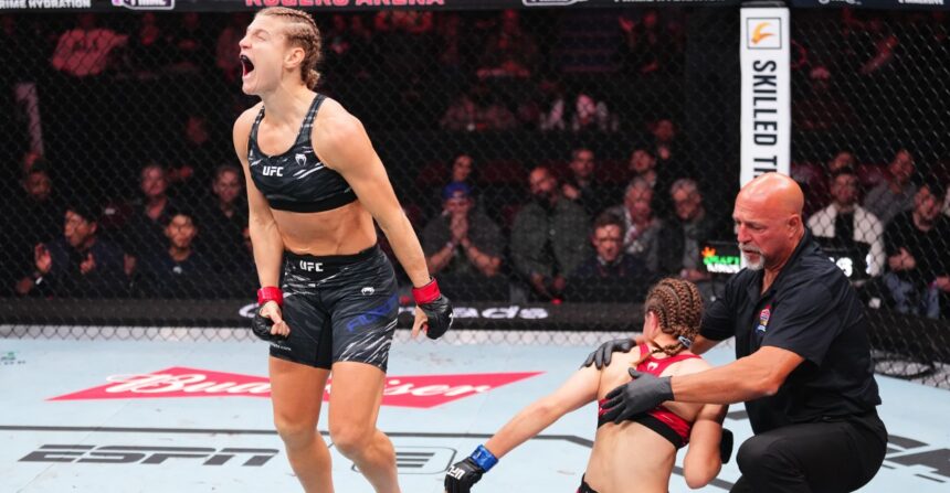 UFC Vancouver video: Manon Fiorot lays waste to Jasmine Jasudavicius in just 74 seconds