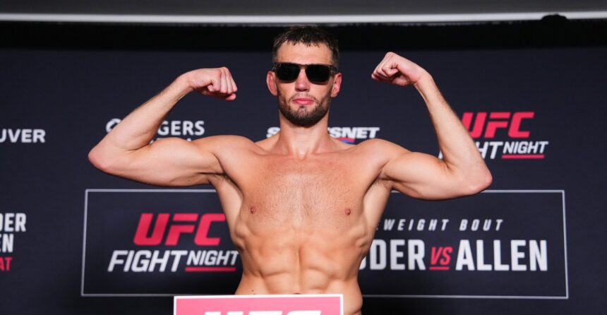 UFC Vancouver weigh-in reults: Reinier de Ridder, Brendan Allen on point for middleweight clash